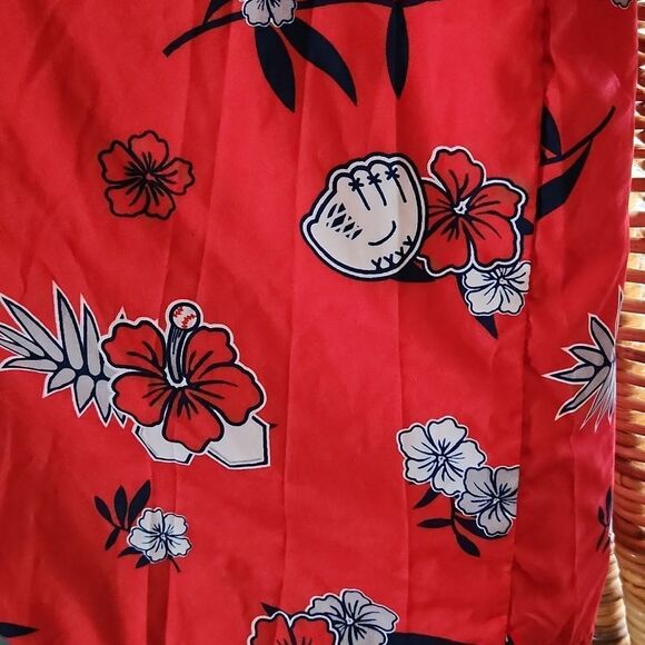 Los Angeles Anaheim Angel Hawaiian Aloha Shirt XL - Picture 5 of 6